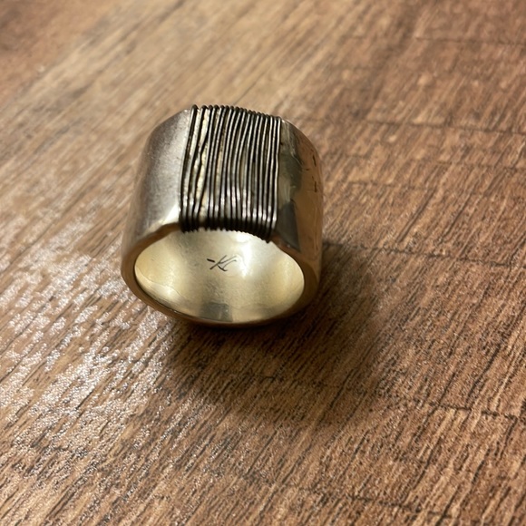 Kenneth Cole silver wrapped chunky ring - Picture 5 of 6